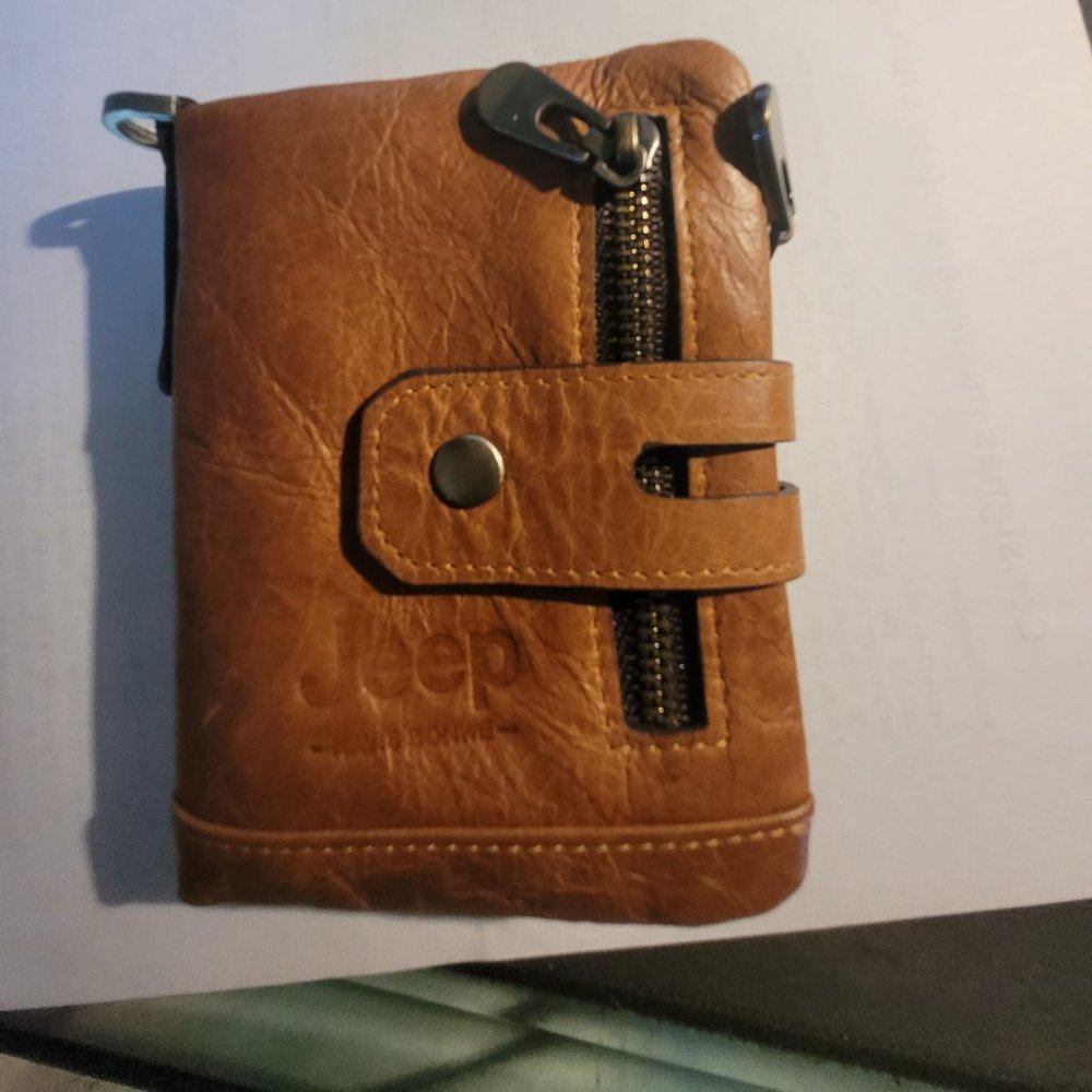 Jeep Kavis Bonwe Wallet  genuine leather,
